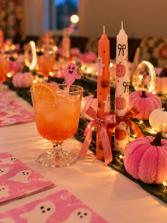 Aesthetic Halloween Candle Painting Social 🎀🎃 | Friday 30th October